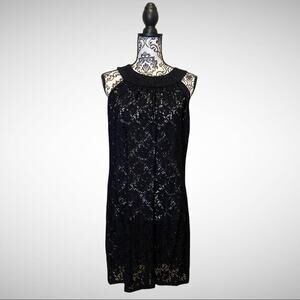 Laundry by Design Lace Crochet Dress Sz M